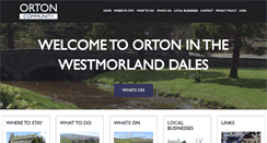 Desktop Screenshot of orton.org.uk