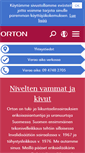 Mobile Screenshot of orton.fi
